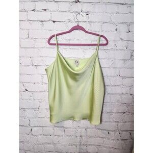 Worthington womens cowl neck satin top size XXL NWT